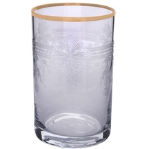 Decorium Kahve Yanı Su Bardağı 6lı Tumbler Elit 01 Altın