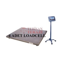 Cw 1500 KG x 200 Gr 100 x 100 Ağır Hizmet Tipi Baskül