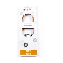 Knitpro Basix Beech Fixed C.n 100cm 3.75mm 35618