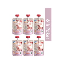Berry Pony Organik Karışık Meyve Püresi 110 Gr 6 Adet