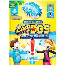 Adeda 5-8 Yaş Easy Dikkati Güçlendirme Kitabı B