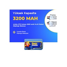 Ariete 2711 Xclean 3200 Mah 14.4v Robot Süpürge Batarya