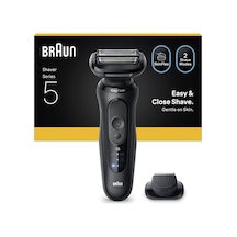 Braun Series 5 Elektrikli Tıraş Makinesi, Islak Ve Kuru, Hassas Düzeltici Başlık, 52-n1200s 1 Saat