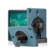 Apple İpad 5 Air 9.7 Kılıf Strap-c Otterbox Tablet Kapak - Mavi Arka Kapak