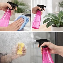 Lexroo Sprey Şişesi, Tetikli Püskürtücü 650 Ml Pembe Diğer