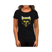 Nazareth Face Siyah Kadın Tişört Siyah