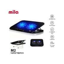 Classone Serisi M2 15-17 İnch - Mavi Led,2 Fan,2 Usb Gaming Notebook Soğutucu Standı