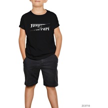 Ferrari Incision Siyah Çocuk Tişört