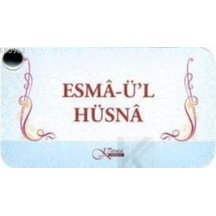 Esmaül Hüsna Kartela - Karaca Yayınevi