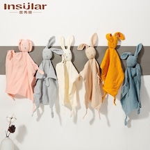 Didadodo Xindoker Yumuşak Tavşan Şekilli Uyku Havlusu - Toksik İçermeyen Ve Güvenli, Dayanıklı