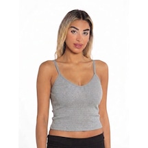 Defnem 8102 Pedli Kaşkorse Crop Gri