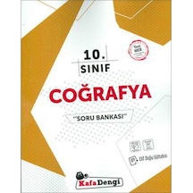 Kafadengi Yayınları 10. Sınıf Coğrafya Soru Bankası Klp