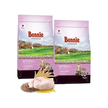 Bonnie Tavuklu Yavru Kedi Maması 1,5 Kg X 2 Adet