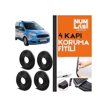Ford Courier 2014-2023 4 Kapı Koruma Fitili Siyah Renk Numlas-a Kalite-nm2315