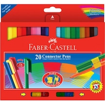Faber-Castell Yıkanabilir Keçeli Kalem 20 Renk