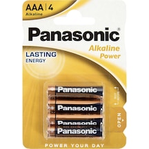 Panasonic LR03 Alkaline Power AAA İnce Kalem Pil 4'lü