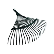 Wezone 42cm Paslanmaz Çelik Yaprak Tırmığı - Bahçe Ve Çim Bakımı İçin Dayanıklı 22 Dişli Model 112 Karakter