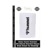 Delux Serisi Hummel Wrıstband Standart Beyaz Bilek Erkek Ter Bilekliği