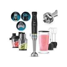 Cecotec Katana 15 Totaldestroy 1500 W Full B Screen Blender Seti Gri - Siyah