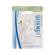 Dr Brown's Y Kesim Standart Biberon Emziği 9+ Ay