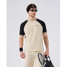 Ellesse 6sm5013-bg Erkek Tişört - Bej/siyah