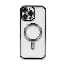 Apple İphone 16 Pro Kılıf Kross Magneticsafe Kapak - Siyah Çok Renkli