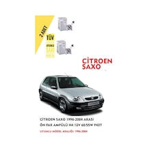 Citroen Saxo 1996-2004 Arası Ön Far Ampül Takımı 2 Adet