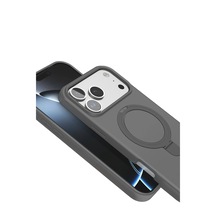 Apple İphone 17 Pro Max Regal Magsafe Standlı Kapak - Titan Gri 0.2M-Çok Renkli