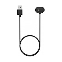 Realme Band 2 İle Uyumlu 1 Metre Usb Manyetik Şarj Kablosu, Akıllı Bileklik Şarj Kablosu, Güçlü Manyetik Bağlantı, Dayanıklı Ve Esnek Kablo, Siyah Çok Renkli