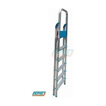 ALMERA 5+1 TEK ÇIKIŞLI ALUMİNYUM MERDİVEN