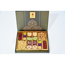 Tadım Dünyası Lüx Karışık Hediyelik Kuruyemiş & Lokum 850 Gr 102