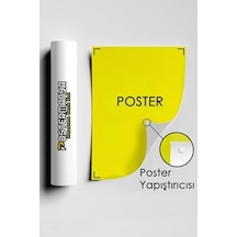 Pster8018 Sanatsal Poster 50x70cm 7/8 Yaş