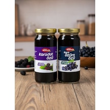 Özseven 2'li Meyve Özleri Paketi Karadut Özü 300gr + Kara Üzüm Özü 300gr 1 G