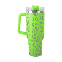 Yeni Yalıtımlı Taşınabilir Pipet Bardak - Mavi Çelik 304, Büyük Kapasiteli, Açık Hava Açık Mavi Açık Mavi