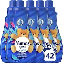 Şeylişeyler - Yumoş Ekstra Konsantre Çamaşır Yumuşatıcısı Lilyum 1008 Ml 42 Yıkama 5 Adet 5'li Set