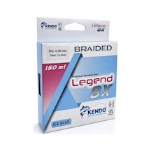 Kendo Legend X8 300m Ice Blue Örgü İp 0,12 Mm Misina