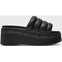 Tommy Jeans Kadın Sandalet En0en02455 Bds Siyah Tommy Jeans Kadın Sandalet En0en02455 Bds Siyah