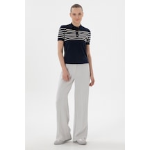 U.S. Polo Assn. Kadın Taş Modal Karışımlı Loose Fit Örme Pantolon 50300762-VR049