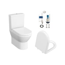 VitrA Integra Round Rim-ex Duvara Sıfır Klozet Rezervuar İç Takım Ve Yavaş Kapanan Kapak VitrA Integra Round Rim-ex Duvara Sıfır Klozet Rezervuar İç Takım Ve Yavaş Kapanan Kapak