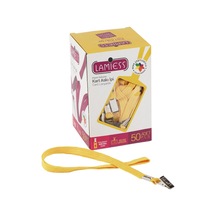Lamiess Kart Askı İpi M.Maşalı Klipsli Sarı 50'Li
