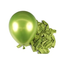 Krom Balon Parti Organizasyon Balonu 12 İnç Düğün Doğum Günü Dekorasyon 10 Adet Açık Yeşil