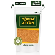 Yörem Afyon 12 Çeşit Baharat Harmanı Eşsiz Lezzetli Köfteler Için Köfte Harcı 100gr.