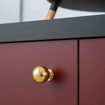 System Düğme Mobilya Kulbu Gold Renk 26mm Kulp Sy1465 0026 Gl Çok Renkli