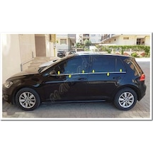 Woc Chrome Vw Golf 5 Krom Cam Çıtası 2004-2009 4 Parça Paslanmaz