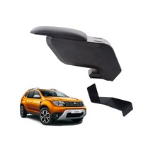 Dacia Duster 2019 Delmesiz Çelik Ayaklı Siyah Kolçak Kol Dayama