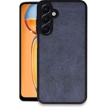 Samsung Uyumlu Galaxy A05s Kılıf Aras Deri Kapak Lacivert