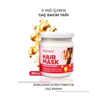 Royues Kuru Ve Yıpranmış Saçlar için Nemlendirici Saç Maskesi 190 ML