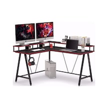 Zizuva Zizuva L Köşe Şekilli Ev Ofis Oyuncu Gaming Yayıncı Monitör Raflı