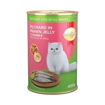 Kedi Konservesi Karides Jöleli Pasifik Sardalyesi 400 Gr