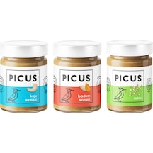 Picus Kaju Ezmesi 195 G + Badem Ezmesi 195 G + Tahin 285 G